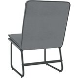 vidaXL Ležaljka siva 54 x 75 x 76 cm od umjetne kože | shoptok.hr