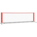  Teniska mreža crno-crvena 300 x 100 x 87 cm od poliestera | shoptok.hr