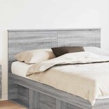 vidaXL uzglavlje s uzglavljem siva sonoma 160 cm konstruirano drvo | shoptok.hr