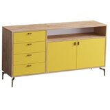 Woody Fashion LİORA OakYellow Console | Eponuda.com