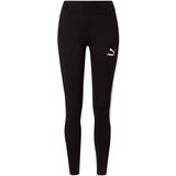 Puma Športne hlače črna / bela | Shoptok.si