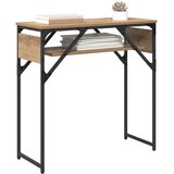  Konzolnistol Umjetnički hrast 75x30x75cm Konstruirano drvo | shoptok.hr