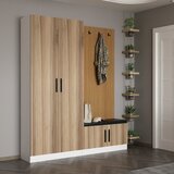 Woody Fashion noah - 8301 walnut hall stand Cene