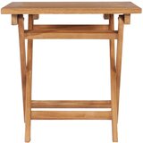  Zložljiva vrtna miza 45x45x45 cm trdna tikovina, (20801112) | Shoptok.si