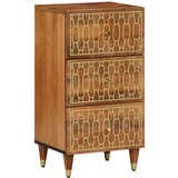 vidaXL Stranska omarica 40x33x75 cm trden mangov les | Shoptok.si