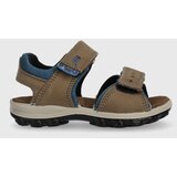 Primigi Otroški sandali iz semiša rjava barva | Shoptok.si