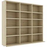 Ormarić za CD-ove boja hrasta 100x23x89,5 cm konstruirano drvo | Eponuda.ba