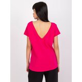 BASIC Feel Good T-shirt-RV-TS-4662.03X-fuchsia | Shoptok.si