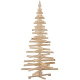  Božićna drvca s stalakom Prirodna 180 cm Masivna borovina | shoptok.hr