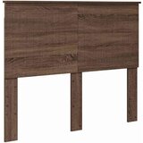  Uzglavlje s uzglavljem Smeđi hrast 120 cm Konstruirano drvo | shoptok.hr