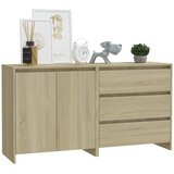  2-dijelna komoda boja hrasta sonome od konstruiranog drva | shoptok.hr