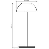  LED prigušiva stona lampa TANZANIA LED/1,8W/5V USB 1800 mAh IP44 ružičasta | Eponuda.com