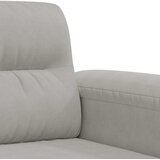  Trosjed Svjetlosiva 180 cm od mikrovlakana | shoptok.hr