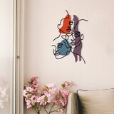Wallity zidna dekoracija kubizm 14, 49,5 x 73,5 cm, šarena | ePonuda.com
