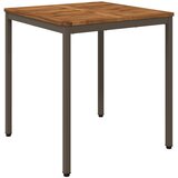  Stol za večeru u vrtu Prirodna i kava 70 x 68,5 x 75 cm | shoptok.hr