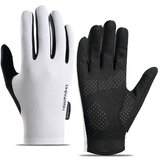 INF Dihajoče polno-prstne kolesarske rokavice s 5mm SBR blazino White XL, (5000324349) | Shoptok.si