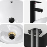  Set ormarića za kupaonicu 3 kom. Crna 49 x 44,5 x 66,5 cm | shoptok.hr