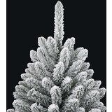  Umjetno božićno drvce Zelena i bijela 150 cm PVC i metal | shoptok.hr