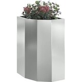  Kutni Sadič Srebrno 30 x 30 x 50 cm Pocinčani čelik | shoptok.hr