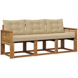  Set vanjskih sofa 3 kom. Prirodna i bež | shoptok.hr