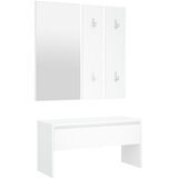  Set namještaja za hodnik bijeli od konstruiranog drva | Eponuda.com