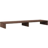 vidaXL Stalak za monitor boja hrasta 100x27x10 cm konstruirano drvo | shoptok.hr