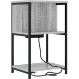  Noćni ormar 2 pcs Siva Sonoma 38 x 31 x 61 cm Konstruirano drvo | Eponuda.com