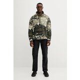 Columbia Flis HELVETIA II PRINTED HALF SNAP FLEECE Kaki | Shoptok.si