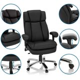 MID.YOU Pisarniški Stol Builder Xxl I, Črna | Shoptok.si