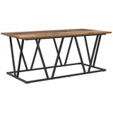  Kava Stol Staro drvo 100 x 50 x 40 cm Projektirano drvo i metal | Eponuda.com
