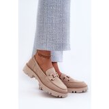 Kesi Suede women's loafers with D&A embellishment beige | shoptok.hr