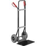 eurokraft pro voziček za prevoz vreč, črne barve, nakladalna površina šxg 450 x 350 mm, črne barve, pu-kolesa Cene