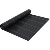 vidaXL Tkanina proti plevelu in koreninam mat črna 2x5 m PP cene