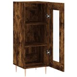  Komoda boja dimljenog hrasta 34,5x34x90 cm konstruirano drvo | Eponuda.ba