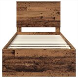  Konstrukcija postelje Star les 100 x 200 cm Masivno borovo les, (5000103913) Slike