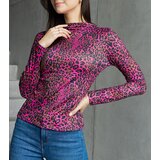 Gemre Pink blouse adorned with Amaya print | shoptok.hr