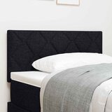  LED glava kreveta Crna 90 cm tkanina | shoptok.hr