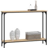  Konzolni stol boja hrasta 100 x 22,5 x 75 cm konstruirano drvo | shoptok.hr