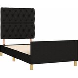  Okvir za krevet bez madraca crni 80x200cm od tkanine | shoptok.hr