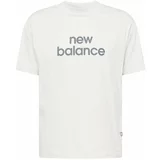 New Balance Majica 'Linear' bazalt siva / svijetlosiva