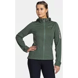 Kilpi Women's softshell jacket BELTRA-W Dark green