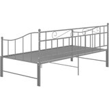  Za krevet na razvlačenje sivi metalni 90 x 200 cm | shoptok.hr
