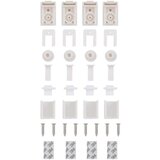 vidaXL Plisirana roleta plava 100x150 cm širina tkanine 99,4 cm | shoptok.hr