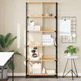  Polica za knjige boja hrasta 78,5x33x188,5 cm konstruirano drvo | shoptok.hr