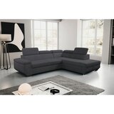 Livetastic Kotna Sedežna Garnitura Lars I, Temno Siva | Shoptok.si