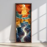 Wallity slika LONG023-S/120-40, 40 x 120 cm Cene