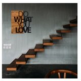 WALLXPERT dekorativni drveni zidni pribor do what you love Cene