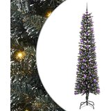 vidaXL Umjetno božićno drvce s stalakom Zelena 58 x 58 x 210 cm | shoptok.hr