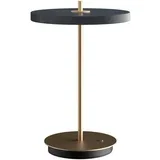 Antracitno siva LED zatemnitvena namizna svetilka s kovinskim senčnikom (višina 31 cm) Asteria Move –