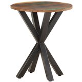  Bočni stolić 48 x 48 x 56 cm od masivnog obnovljenog drva | shoptok.hr